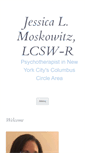 Mobile Screenshot of jessicamoskowitzlcsw.com